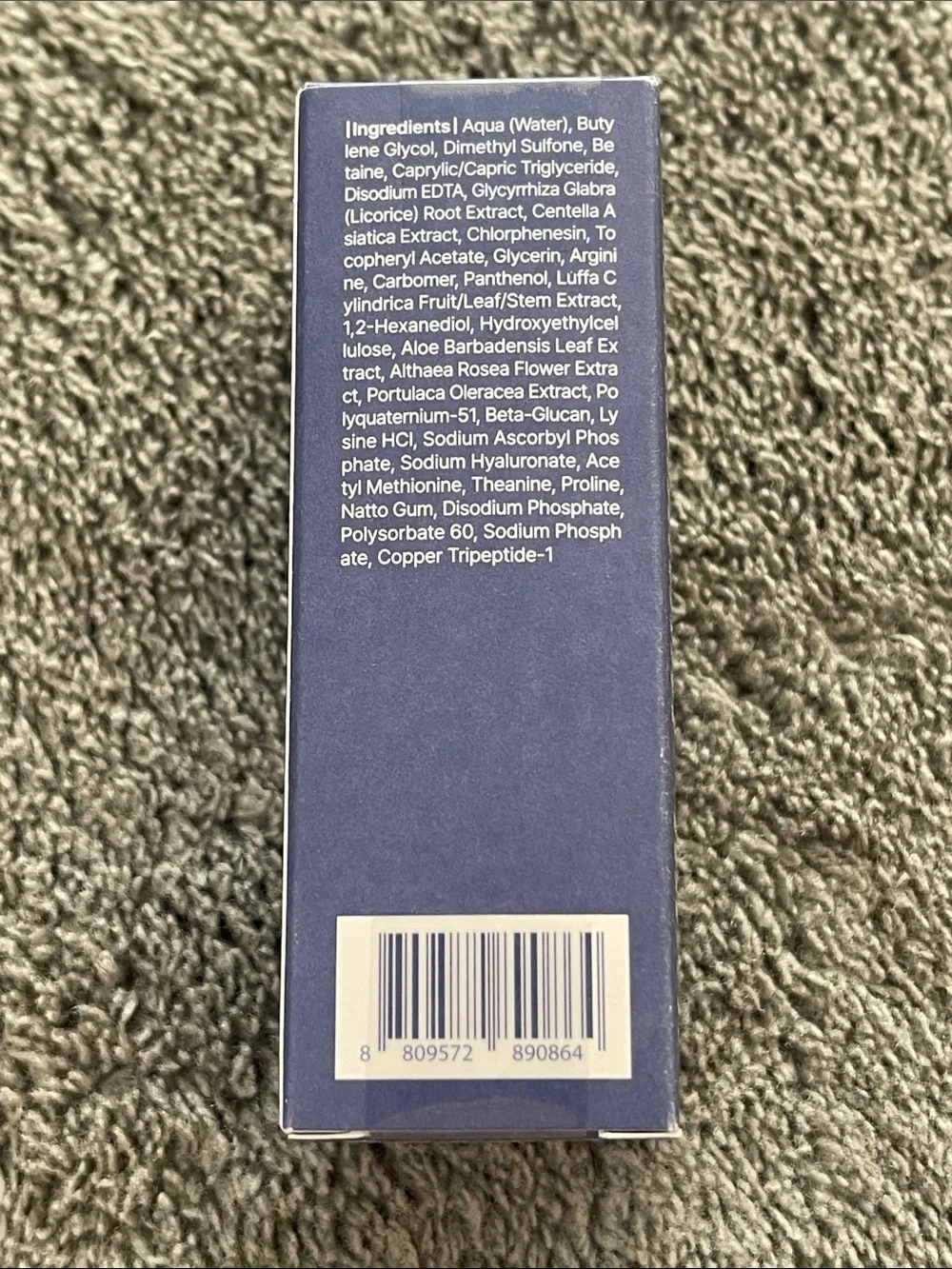 Klairs Supple Preparation Unscented Toner - Navy Blue Box